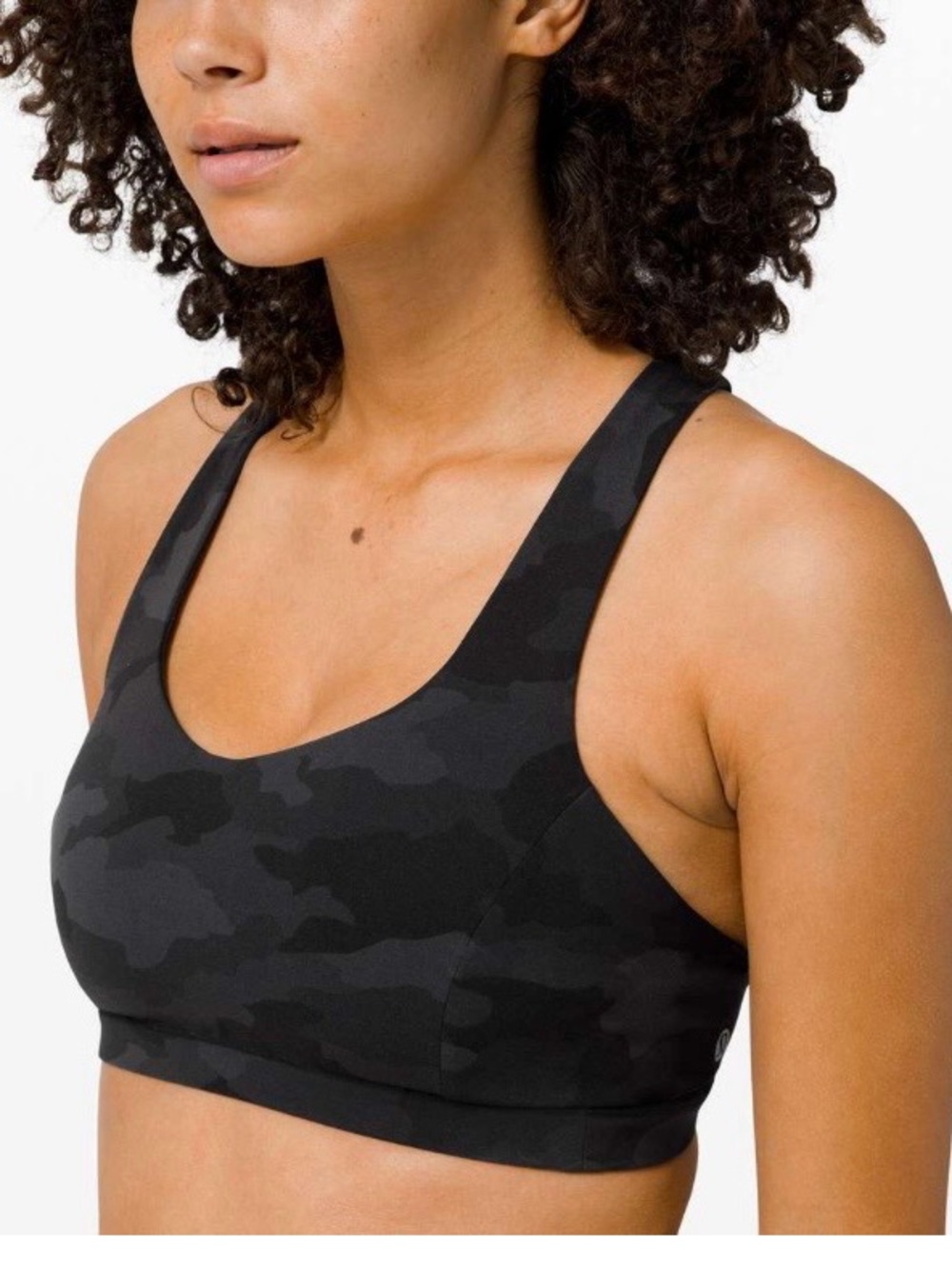 lululemon Free To Be Serene Camo Sports Bra
